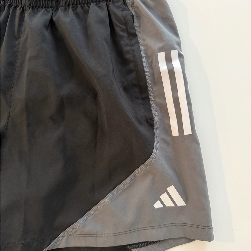 Adidas Athletic Shorts in Black and Gray - Picture 4 of 9